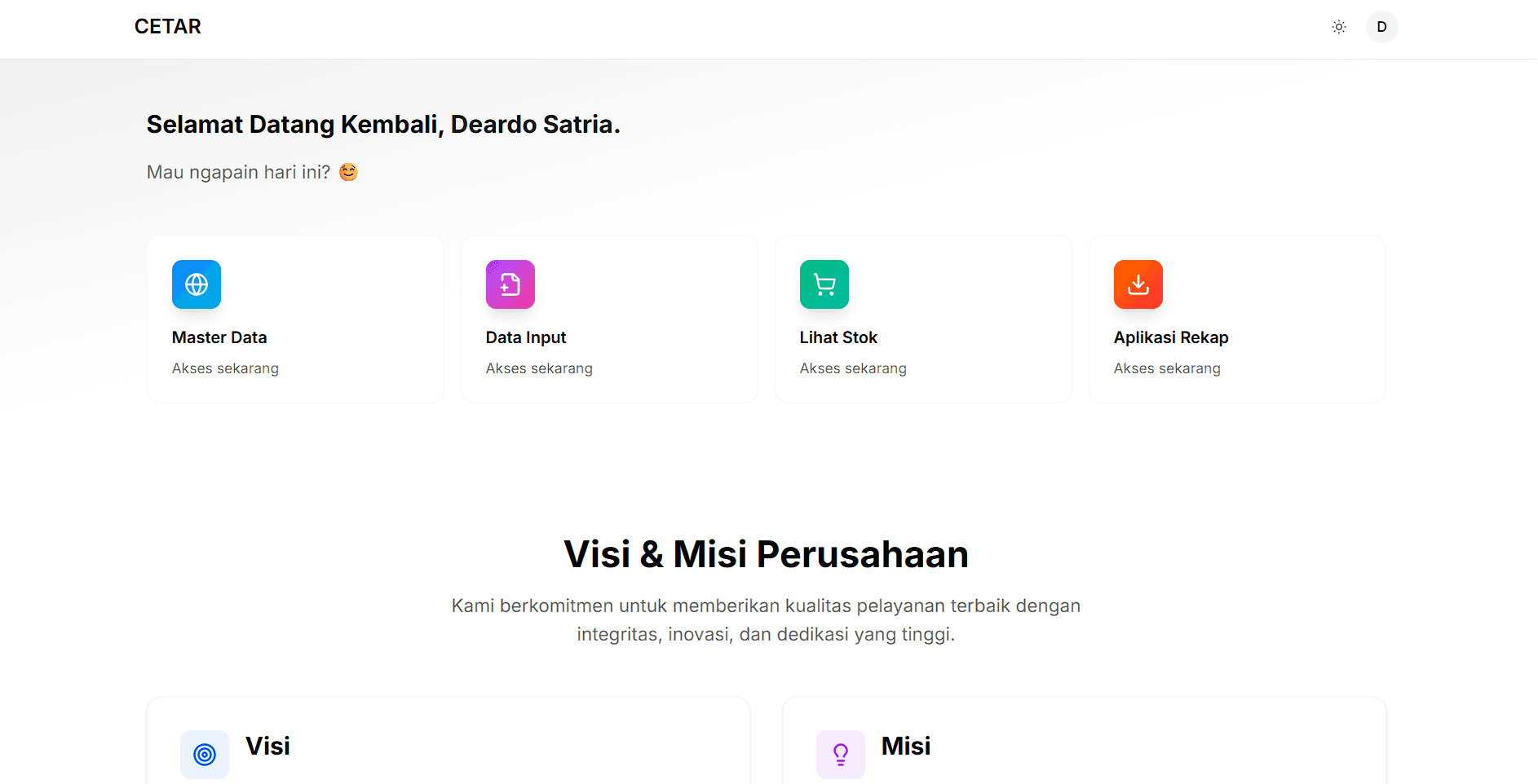 CETAR AMPersada Screenshot